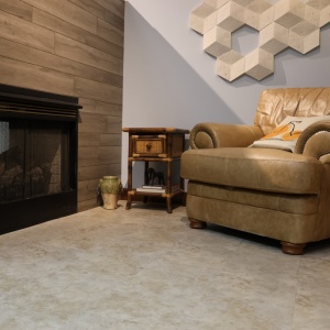 Riverbend Manor Stone Installation