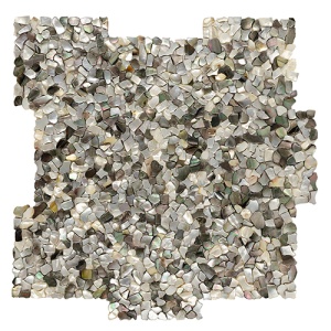 Smokey Pearl Slivers Mosaic