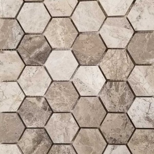 2" Hexagon Mosaic