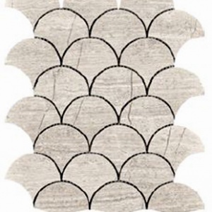 Honed Scallop Mosaic