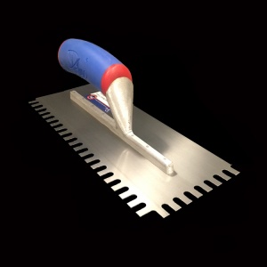 BOE 1/4" x 1/4" x 1/2" U Notch Trowel